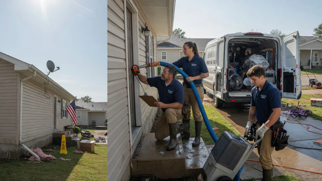 Ceiling Water Damage Restoration in Mobeetie, TX near me